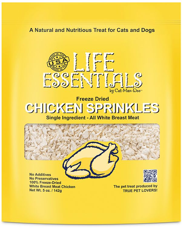 Freeze Dried Chicken Sprinkles 5oz. Bag