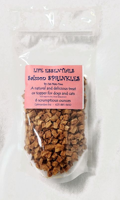 Life Essentials Freeze Dried Wild Alaskan Salmon Sprinkles - 6oz. Pouch